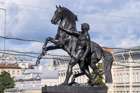 Аничков мост. Скульптуры 