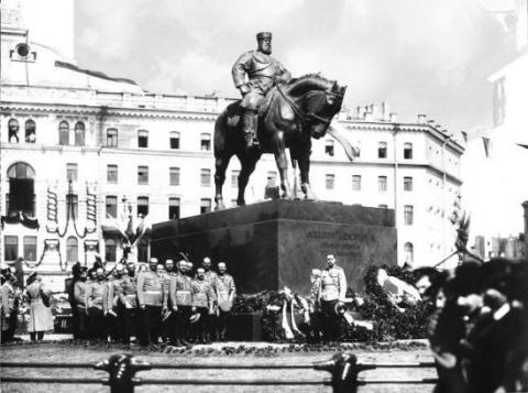 Открытие памятнику Александру III